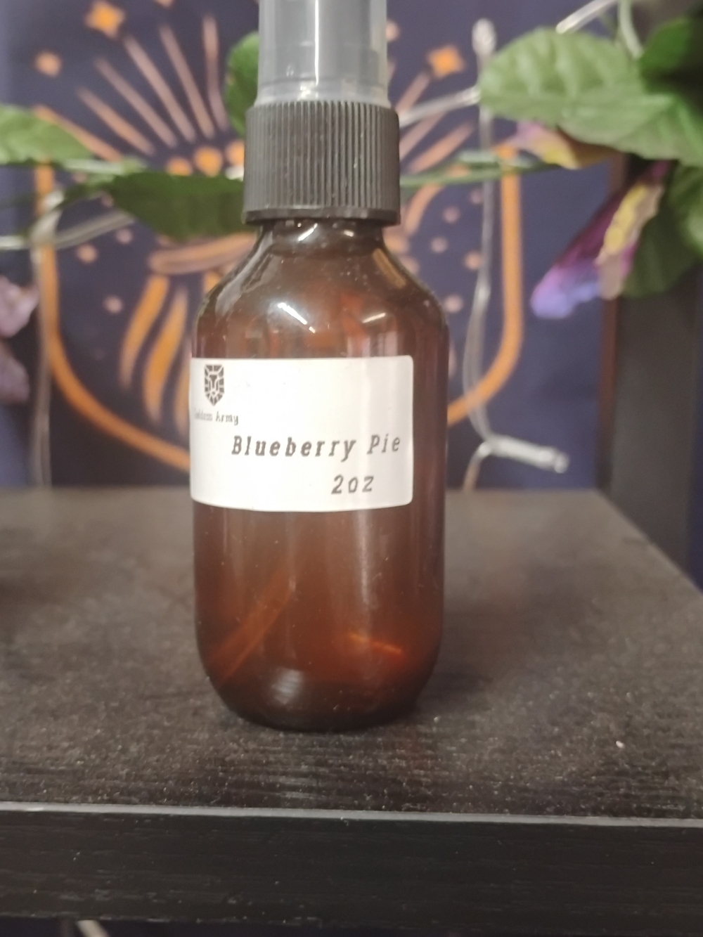 Blueberry Pie Body Oil Spray - 2oz Amber Bottle